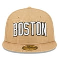 thumbnail image 2 of Men's New Era Gold Boston Celtics 2025/26 City Edition Alternate 59FIFTY Fitted Hat, 2 of 5