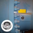 thumbnail image 5 of Air Compressor Oil Level Gauge Sight Glass Aluminum & Glass Liquid Indicator air compressor accessories Sight Window 1pcs G1/2 Male Threaded, 5 of 5