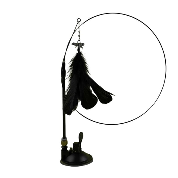 Binwennn Cat Toys Wand Auto Interactive With Cat Toys For Indoor Cat 6 In1 Natural Bird Feather Toys Dog Animals Pig Freezable Teething for Babies Dog Tug of War for Small Dogs Rabbit Dog Large Breed