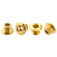 thumbnail image 1 of Soidarity Tornillo de aleación para bicicletas de 4 piezas, tornillos universales para fijación de bicicletas, tornillos de rueda de cadena, piezas de Ciclismo 6.5 mm oro Soidarity OD025072-23, 1 of 6