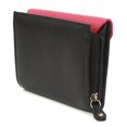 thumbnail image 2 of Eastern Counties Leather - Monedero/Cartera Una Diseño Colores Sólidos de Cuero (Negro, Rosa), 2 of 3