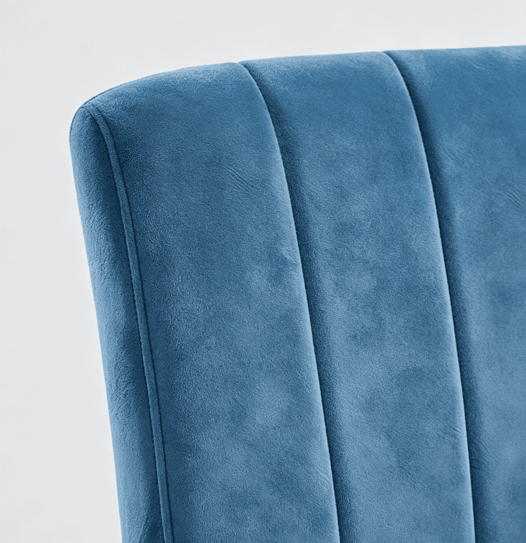 TMV Criss Cross Chair: Modern Armless Office Chair, Desk Chair, Vanity Chair, Computer Chair for Home and Office,Navy Blue