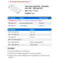 thumbnail image 2 of Valve Cover Gasket Set - Compatible with 1986 - 1998 Saab 900 1987 1988 1989 1990 1991 1992 1993 1994 1995 1996 1997, 2 of 2