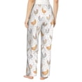 thumbnail image 3 of Goofa Funny Chicken Printed Soft Pajama Pants for Women, Wide Leg Comfy Casual Lounge Yoga Pants-Medium, 3 of 9