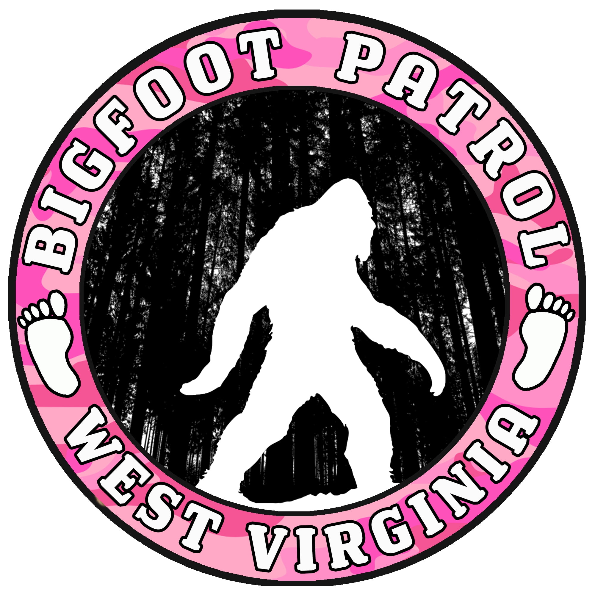 Bigfoot #069 Vinyl decal sticker Graphic Die Cut Car Truck Window Bumper 7" 