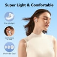 thumbnail image 4 of Wireless Earbuds, Bluetooth Headphones 5.4, Bass Boost 85%, 50Hrs Playtime Bluetooth Earbuds with 4 ENC Call Noise Cancelling Mics, IP7 Waterproof  Sports Ear buds for Android iOS White, 4 of 6