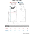 thumbnail image 2 of Hat and Beyond Men's Slim Fit Ultra Soft Cotton Active Comfort Tri-Blend Tank Top, 2 of 5