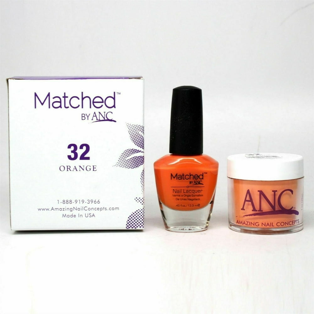 ANC ANC Amazing Nail Concepts Matched kit 32 Orange