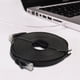 thumbnail image 2 of Inteprter Cables Ethernet de 0 . 5/1/1 . 8/3/5/10/15M, enrutador de módem UTP plano CAT6, conector dorado, Cable de red de Internet, Cable Juegos de teclado y mouse para computadora 10m y negro 10m, 2 of 6
