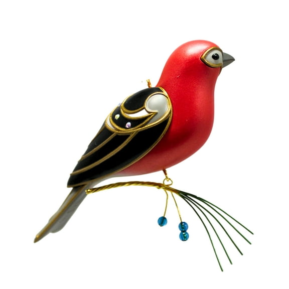 Hallmark Ornament: 2016 Pine Grosbeak | QX9111 | Beauty of Birds