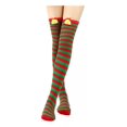 thumbnail image 3 of Medias Navideñas Por Encima De La Rodilla Para Muñecas, 3 of 8