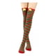 thumbnail image 3 of Medias Navideñas Por Encima De La Rodilla Para Muñecas, 3 of 8