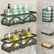 thumbnail image 1 of Organizador de estantes de baño Shower Caddy Coraje [paquete de 5] negro, 1 of 6