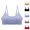 Blue, variant on Sports Bras for Women No Underwire Racerback Adjustable Comfortable Exercise Yoga Gym Athletic Bralettes Workout Bra