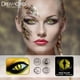 thumbnail image 3 of DreamGirls lentes de contacto suaves Alien Snake Eyes, Serie de ojos de gato para maquillaje de Halloween, Cosméticos de miedo, rojo, azul, amarillo y naranja, 3 of 4