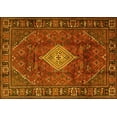 thumbnail image 1 of Ahgly Company Machine Washable Indoor Rectangle Persian Yellow Traditional Area Rugs, 3' x 5', 1 of 4