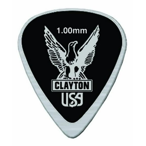 Clayton ZZ200-1 ZZ - Zinc Standard Guitar Picks- 2 mm