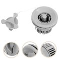 thumbnail image 4 of OULII 1Pack Canoe Air Adapter Inflatable Pump Adaptors Grey Plastic For Boating Accessories 5X2.4In, 4 of 8