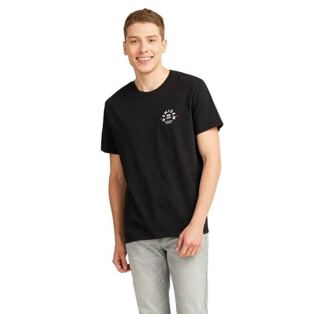 Levis Tshirt Camiseta Levis Negra Y Dorada Playera Sleeve Denizen