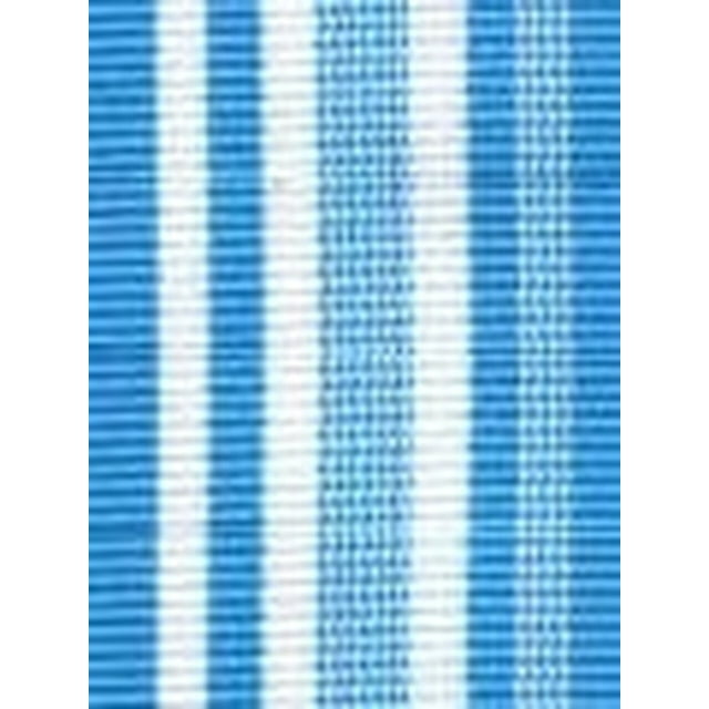 Polypropylene Grosgrain Ribbon, 0.375in x 100 yards, Miami Waters