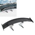 thumbnail image 4 of Car Trunk Spoiler Wing, Carbon Fiber Pattern GT Spoiler Wing Electroplating Base Adjustable Angle  For Car 300mm,175mm, 4 of 8