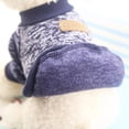 thumbnail image 5 of 1Pcs Pet Dog Classic Knitwear Sweater , Fleece Coat for Small,Medium Dogs,Warm Pet Dog Cat Clothes,Soft Puppy Customes for Dog Grils Boys, 5 of 7