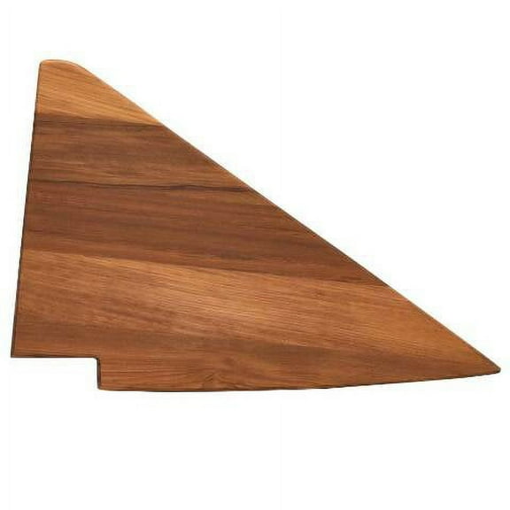 Aviara Boat Bow Cover Panel 554153A | AV32 Teak 24 3/4 x 16 1/2 Inch