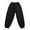 Z4-Black, variant on Boys Cargo Pants Kids Joggers Youth Hiking Pants Elastic Waist Cotton Solid Color Jogging Sweatpants Pants,140CM(11-12 Years)