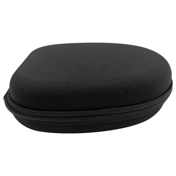 Headphone Bag Headphones Storage Bag Zippered Earphone Bag Black