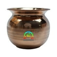 thumbnail image 2 of Pure Copper Lota for Pooja Hindu Prayer Kalash Arti Pot, 2 of 7