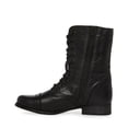 thumbnail image 5 of Bota Steve Madden Troopa para mujer, piel negra, 6 m, EE. UU., 5 of 5
