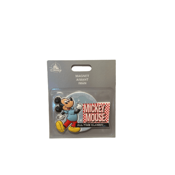 Disney Parks Mickey All Time Classic Magnet New with Card