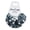 Blue, variant on 2.5" Pearl Lace Scrunchie Hair Ties for Women  Girls, 2 PCS