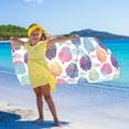 thumbnail image 4 of Uiz Merueh Beach Towels Large Beach Towel Soft Extra Pool Swimming Towels Big Travel Essentials, 4 of 7