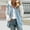Light Blue coat for women, variant on Usmixi 2023 Fleece Coat for Women Fluffy Sherpa Coats for Women Open Full Zipper Drawstring Hoodies Fuzzy Plush Sweatshirt Outwear Plus Size Color Block Jacket Winter Fleece Coat