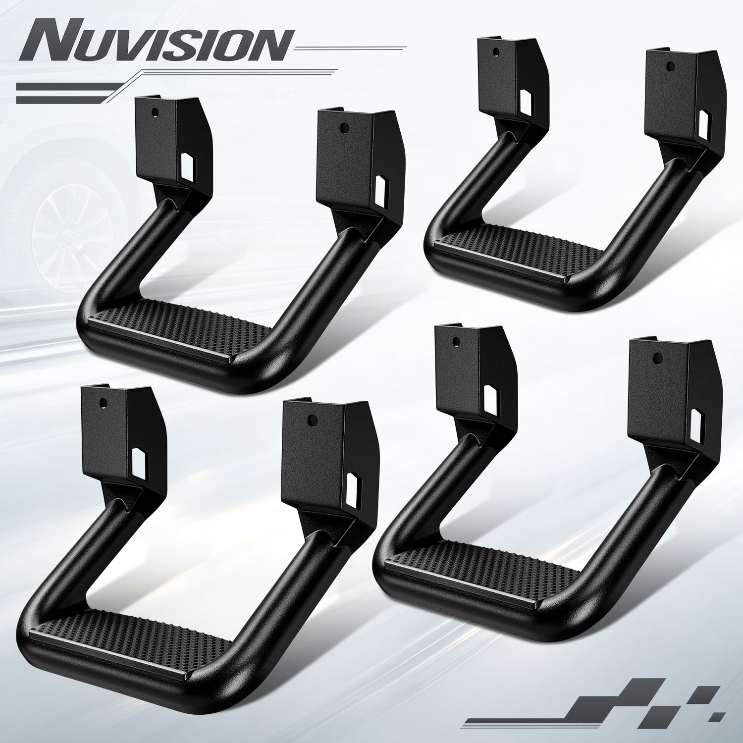 CARR Hoop II Truck Step Fits 2002-2014 Ford F150 + more - Walmart.com