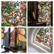 thumbnail image 5 of Película para ventanas Magnolia con adherencia estática, control de calor, protección de la privacidad, envío directo, película de vidrio extraíble reutilizable, decoración del hogar, 5 of 5
