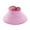 Pink, variant on HAiming Women's Sun Visor Hats Wide Brim Straw Beach Hat Summer UPF 50+ Packable Foldable Travel Ponytail Hat