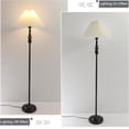 thumbnail image 4 of Large Pleated Lamp Shade for Arc/Arched Floor Lamps Replacement spider lampshade 5.9"Top X 21.5"Bottom X 13.8"High-White, 4 of 10