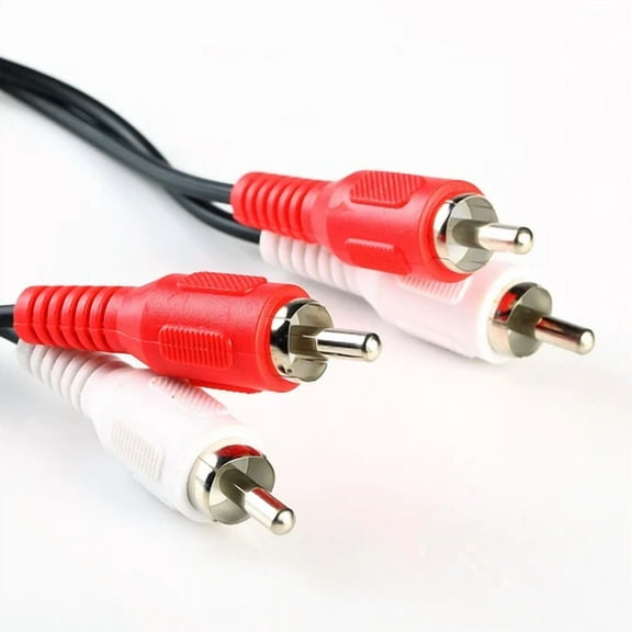 14Ft Rca Audio Cable 2 Rca Male To 2 Rca Male M/M Stereo Audio Patch Cord Cable