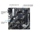 thumbnail image 2 of ASUS PRIME B450M-A II AMD B450 (Ryzen AM4) micro ATX motherboard with M.2 support, HDMI/DVI-D/D-Sub, SATA 6 Gbps, 1 Gb Ethernet, USB 3.2 Gen 2 Type-A, BIOS FlashBack™, 2 of 6