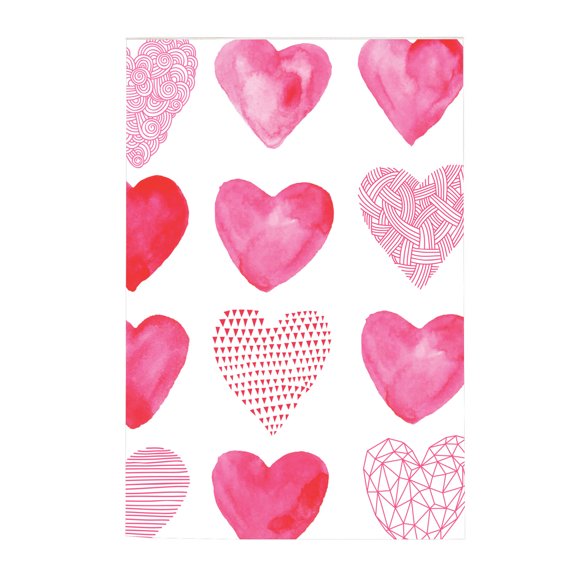Scribl Soft Cover All You Need is Love Notebook, Lined Paper, 56 Pages, 5.5 Inches x 8.25 Inches