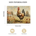 thumbnail image 3 of Orinice Chicken At Farm Art Print Game Bird Wall Art Vintage Print, Animal Brid Decor 20x16in, 3 of 6
