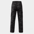 thumbnail image 4 of Men's Cargo Pants with Pockets Drawstring Long Trousers Relaxed Fit Stretch Work Pants, 4 of 5