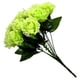 thumbnail image 5 of Ramo de flores de rosas artificiales de 12 cabezas, decoración floral de simulación, ramo de flores falsas nupciales de boda, verde Scienceny HA7624-08B, 5 of 6