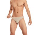 thumbnail image 1 of ylioge Mens Underwear Casual Mid Waisted Ribbed High-Cut Stretchy Solid Color Breathable Soft Basic Briefs, 1 of 8