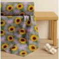 thumbnail image 4 of Soimoi Cotton Poplin Fabric Leaves & Sunflower Floral Decor Fabric Printed Yard 42 Inch Wide, 4 of 7