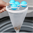 thumbnail image 2 of Dryer Balls Alternative,Washing Machine Hair Filter,Reduces Wrinkles and Catches Lint, 2 of 5