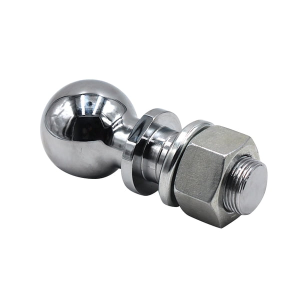 BRIGHTFUFU Pasador de enganche trasero universal de 50 mm, repuesto de bola de remolque de alta resistencia, conector de parachoques mini (M22 5000 lb)