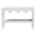 thumbnail image 2 of bali & pari Nolan Natural Grasscloth Console Table Two-Tier Entryway Table, 2 of 8